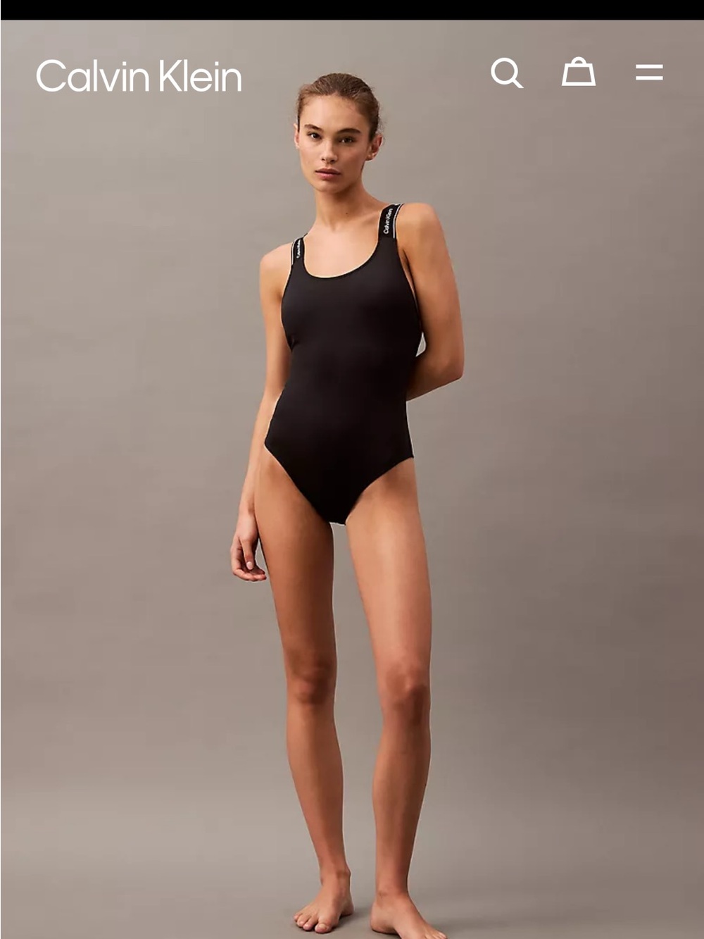 Calvin Klein Legacy One-Piece Swimsuit